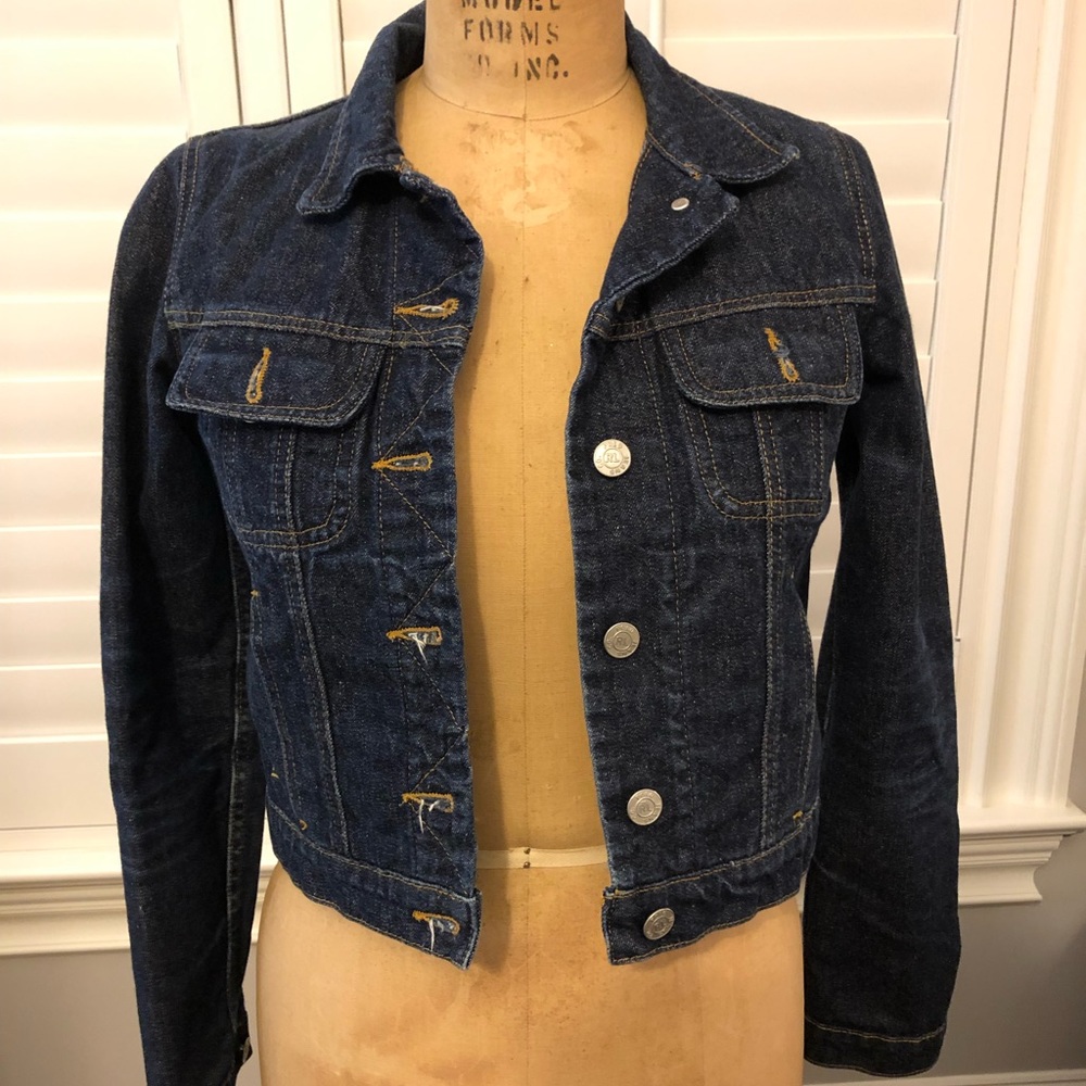 Ralph Lauren Crop Jean Jacket